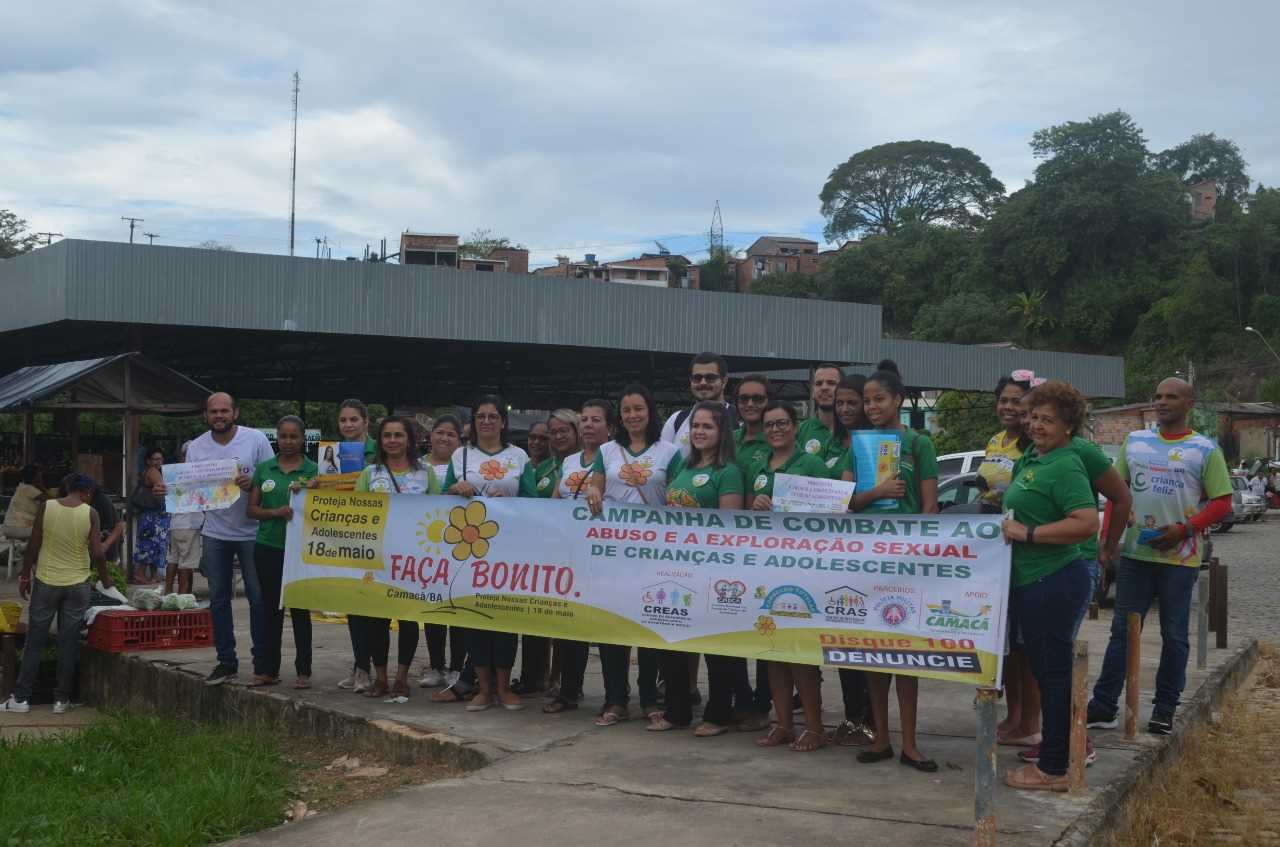 comemora 18 de Maio dia nacional de combate ao abuso e exploração sexual a Criança e Adolescente
